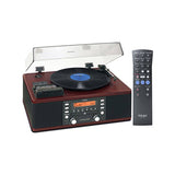 Teac Lp-r550usb CD Recorder Cassette Turntable Walnut