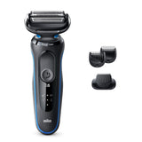 Braun Electric Razor for Men, Series 5 5018s Electric Foil Shaver with Precision Beard Trimmer, Rechargeable, Wet & Dry with EasyClean