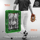 ALAGPRO? The Original 9 Hole Pitching Net with Strike Zone Pocket | Pitching Target for Baseball & Softball Pitchers