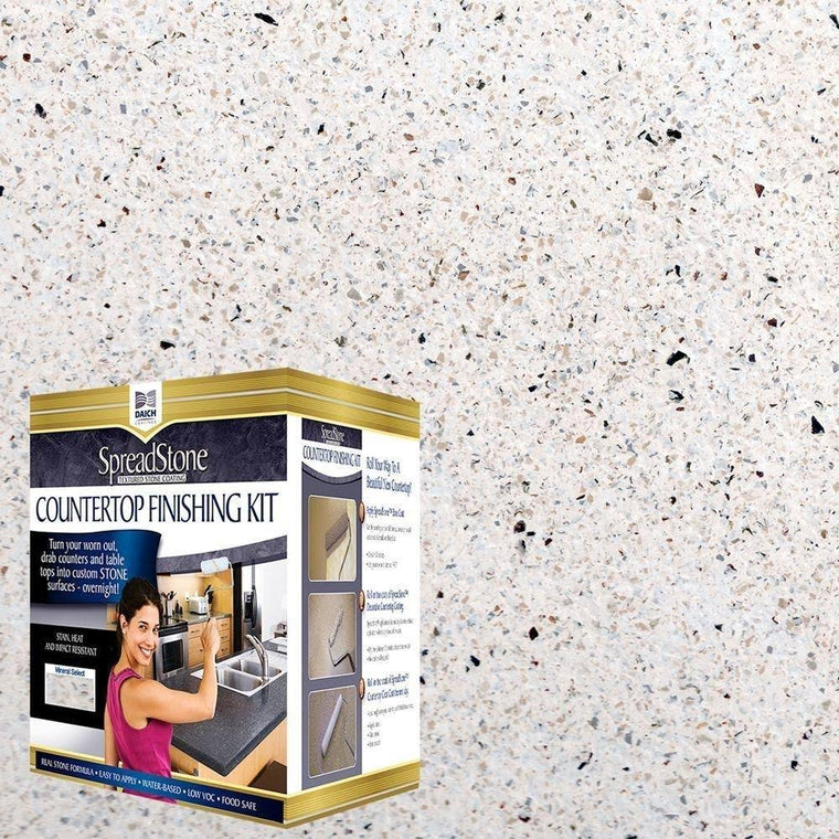 DAICH DCT-MNS-NW Quart SpreadStone Mineral Select Countertop Refinishing Kit, Natural White