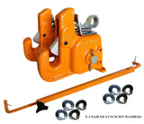 Pat’s Easy Change with Stabilizer Bar – Best Quick Hitch System On The Market ?C Flexible, Durable and Affordable (CAT #1 Green)