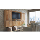 Hampton Bay 0.5x84x24 in. Refrigerator End Panel Kit in Natural Hickory KAREP-NHK