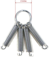 The ROP Shop Pair of 2 Link Tire Chains & Tensioners 23×10.5×12 for Snow Blowers, Lawn & Garden Tractors, Mowers & Riders, UTV, ATV, 4-Wheelers, Utility Vehicles