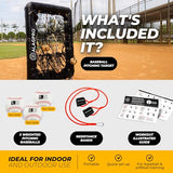 ALAGPRO? The Original 9 Hole Pitching Net with Strike Zone Pocket | Pitching Target for Baseball & Softball Pitchers