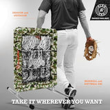 ALAGPRO? The Original 9 Hole Pitching Net with Strike Zone Pocket | Pitching Target for Baseball & Softball Pitchers