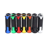 Worldmotop Mountain Bike Handlebar Grips Motorcycle Grips 7/8 Handlebar for Ducati Monster 695 696 796 620 400 600/M600 Monster 620/M620,Hand Bar Grips Racing Grip