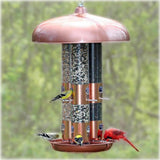 Perky-Pet 7103-2 Copper Finish Triple Tube Bird Feeder